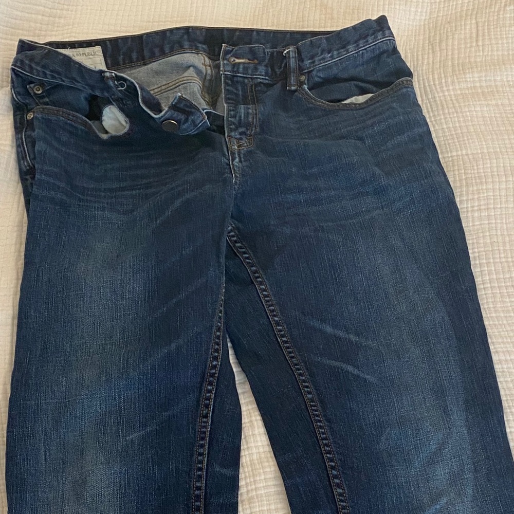 Banana Republic slim jeans 34x36